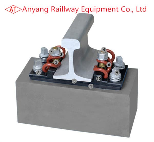 China Made SKL-12 Track Fastening Systems for Conventional Railway – Anyang Railway Equipment