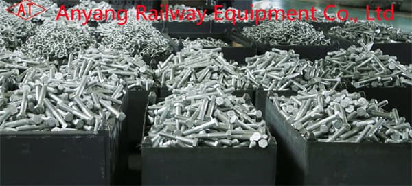 China made Anchor Bolts – Rail Bolts for Track Fastening Systems for Railroad Construction