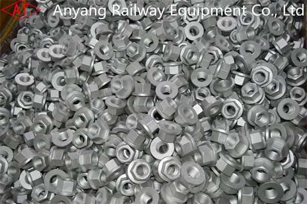 China made Rail Nuts -Track Fasteners for Track Fastening Systems for Railroad Construction