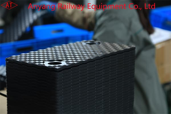 China HDPE/EVA/Rubber Rail Pads for Railway Track Fastening System Manufacturer