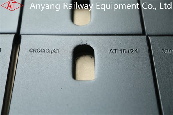 High Quality Railroad Iron Baseplates for Railway Track Fastening Systems