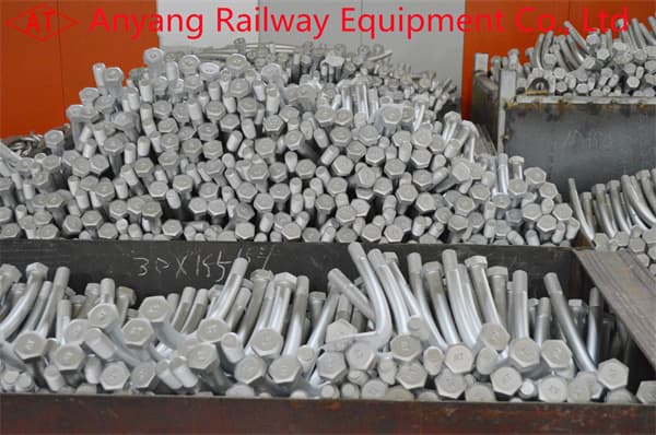 High Quality Track Anchor Bolts for Railway Rail Fastening Manufacturer