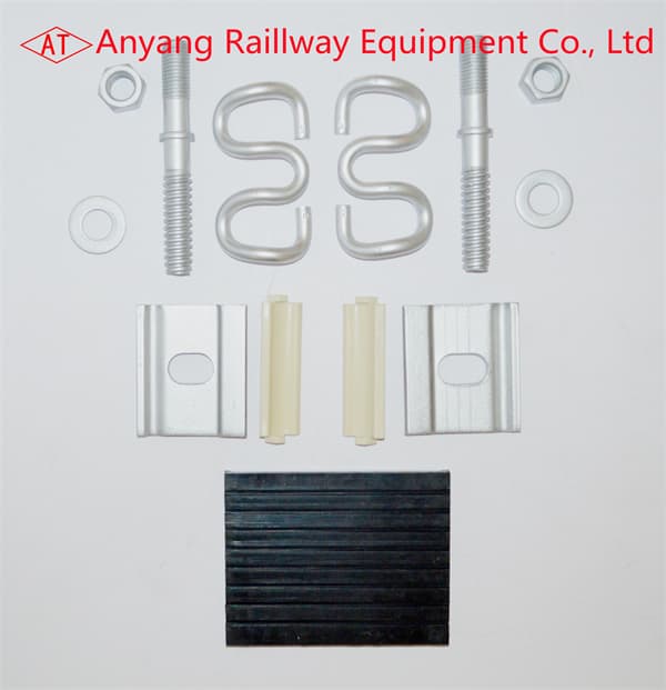 Mass Production Type II Track Fastening Systems for Conventional Railway – Factory Price