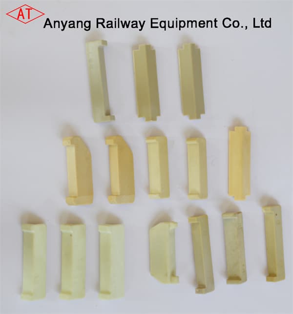 China Made Plastic Rail Spacers, PA66 Nylon Insulating Liner for Railway Track Mounting-Factory Price
