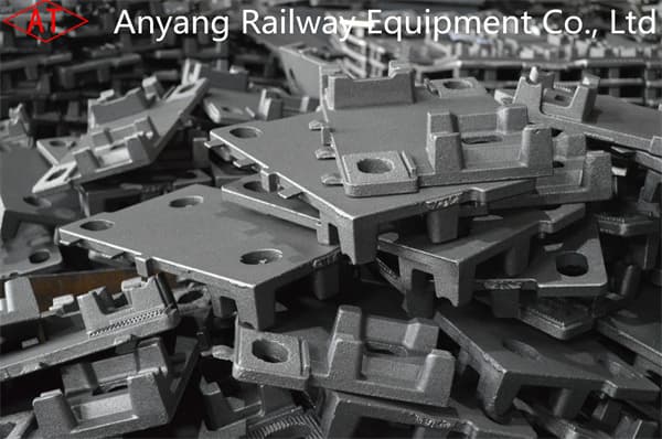 Railway Custom Iron Baseplates-Railroad Track Fasteners Manufacturer