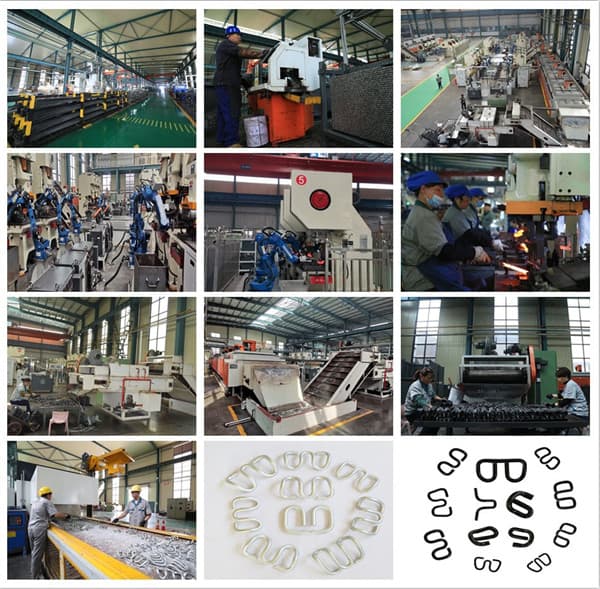 Tension Clips, e-Clips, Railway Rail Fasteners Factory