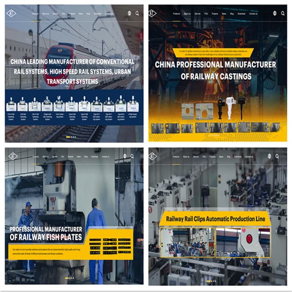 Railway Rail Fasteners, Rail Clips, Track Bolts, Rail Spikes Manufacturer