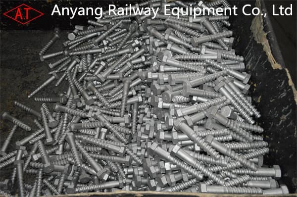 Railway Screw spike used to fasten rail base plate from China – High Quality