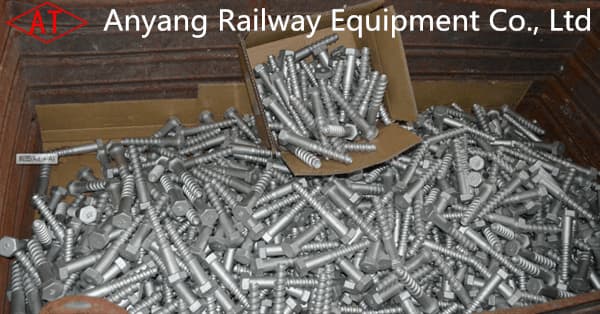 Screw Spikes in railway-rail fasteners manufacturer