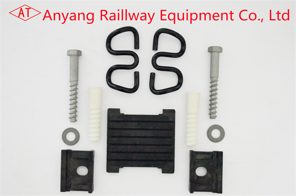 Type V Railroad Rail Fastening Systems, Rail Fasteners for High-Speed Railway