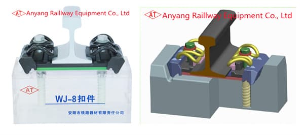 Type WJ-8 Rail Fastening Systems for High-Speed Railroad Manufacturer