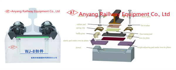 Type WJ-8 Track Fastening Systems for High-Speed Railroad Manufacturer
