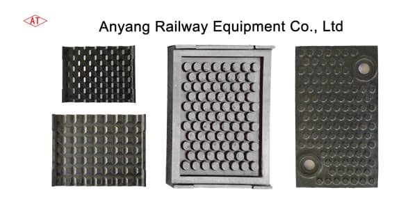 China made Railway Rail Rubber Pads for Railroad Track Fastening
