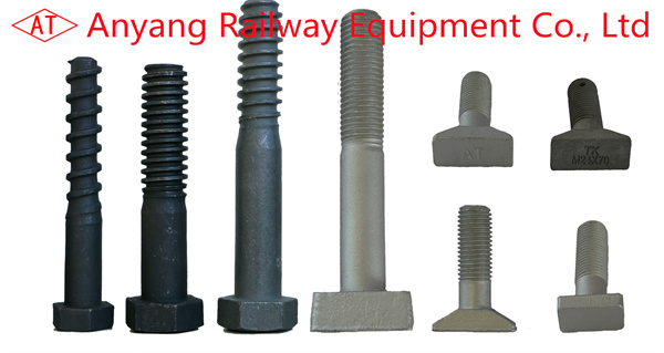 Rail bolts for railway track construction materials manufacturer