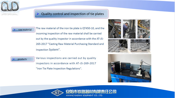 China Factory Railroad Rail Cast Iron Tie Plates, Rail Fasteners