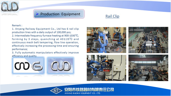 China Railway Tension Clamps, e- Clips, Rail Clips, Clip Fasteners Factory