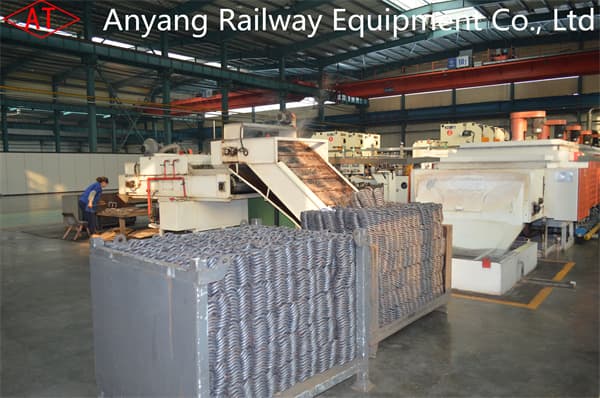 Railway rail clips for railway rail fastening system manufacturer