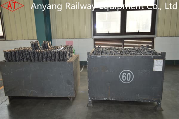 Railway rail clips for railway rail fastening system supplier