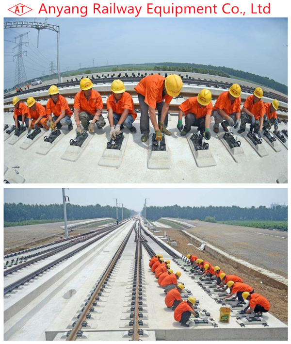 50kg/m and 60kg/m Rail Fastening System for Beijing-Shenyang Railway