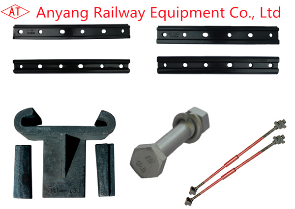 Railway Fishplates, Fishbolts, Spring Washer, Insulated Gauge Rod, Anti-Climbing Device for Shanghai Metro Line 9