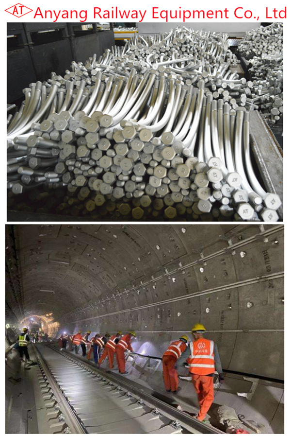 China Made Railway Cruved Tunnel Segment Bolts