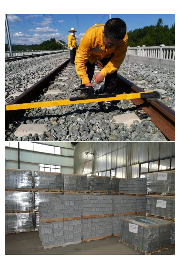 6# and 10# Anti-Corrosion Gauge Baffle Plates for Wuhan Railway Overhaul and Track Change