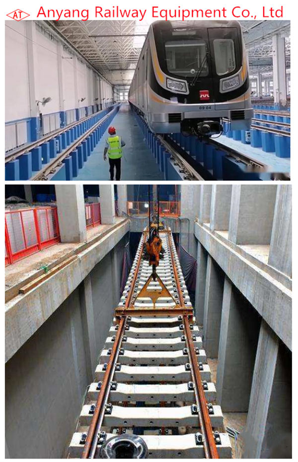 DJK5-1, I, II,DTVI-2 Rail Fastening System for Xi’an Metro Line 9