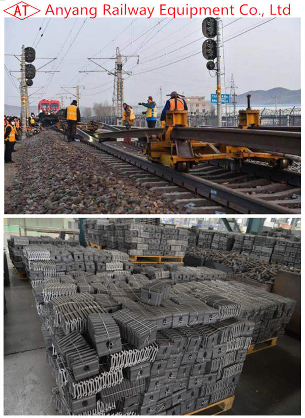 6# and 10# Gauge Plates of Rail Fastening System for Baoxi Railway