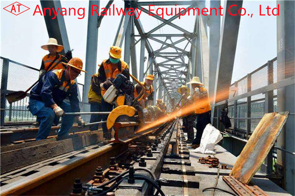 P50 Rail Joint Assemblies, Bridge Deck Guard Rail Accessories for Chang-Gan High-Speed Railway Bridge