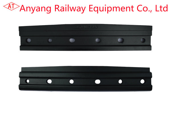 60kg/m Rail Shock-Absorbing Joint Bars, 50kg/m Damper Railway Fishplates for Zhengzhou Metro Line 3