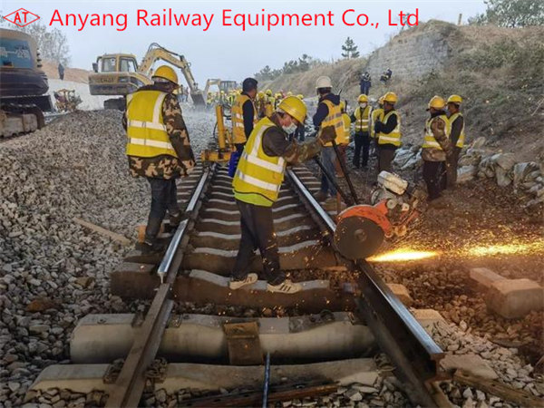 Railroad Joint Bars, High-Strength Joint Bolts, Washers, Track Fastening System for Rizhao Lanshan Shugang Railway