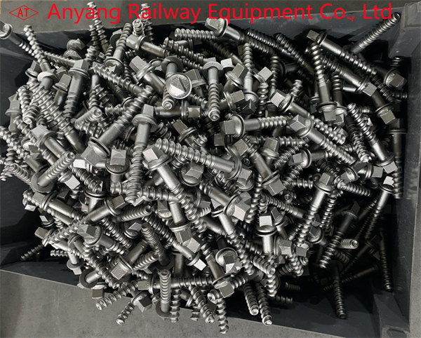 Railway Rail Threaded Spikes, Track Spikes Manufacturer from China