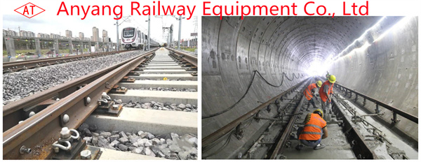 P50 and P60 Railroad Track Fastener Assemlies, Rail Fastening System for Suzhou Rail Transit Line 5