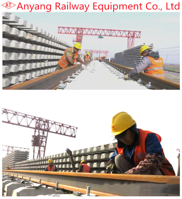 Type-I, II Rail Elastic Clip Fastening System for Dongying Mingsheng Railway