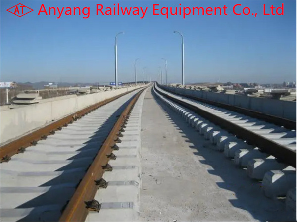 Various Rail Fastener Assembly for 50kg/m, 60kg/m Rails, Inspection Pit, Turnouts for Dalian Metro 13