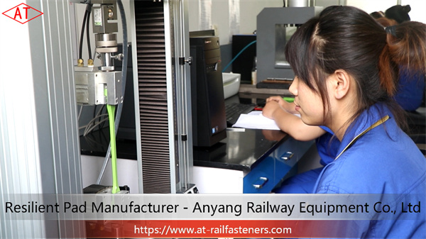 China Railway  Resilient Rail Pads, Rail Elastic Pads Factory