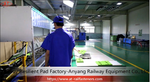 Railroad Rail Elastic Pads, Resilient Rail Pads Manufacturer