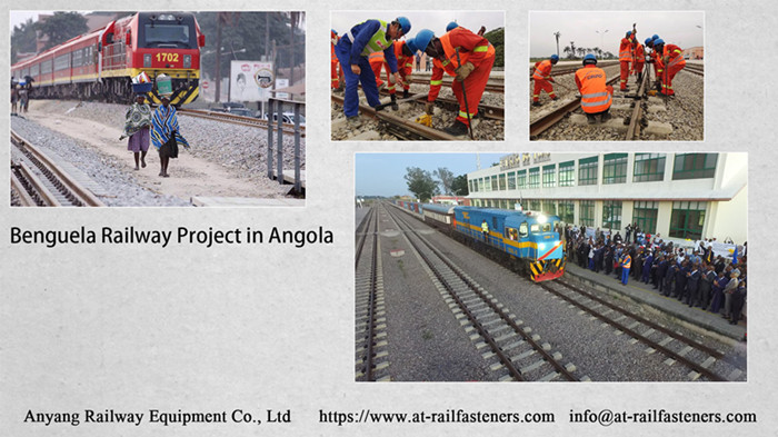 Railway Rail Fastening Products for Benguela Railway Project in Angola