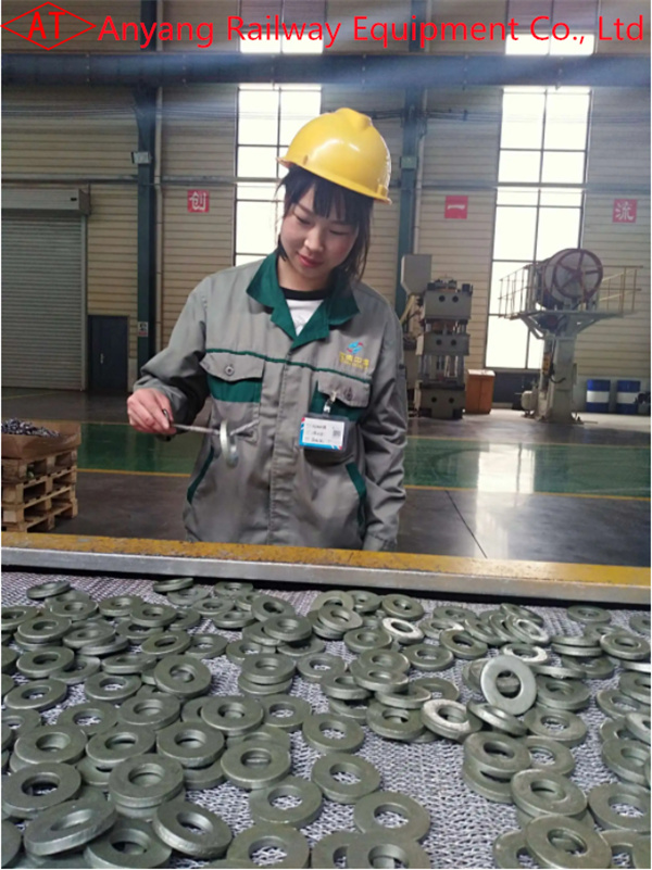China Flat Washers -Track Fasteners for Railway Construction Manufacturer