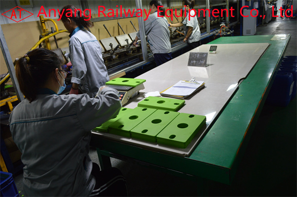 China High-Speed Railway Resilient Pad for Rail Fastening System Factory