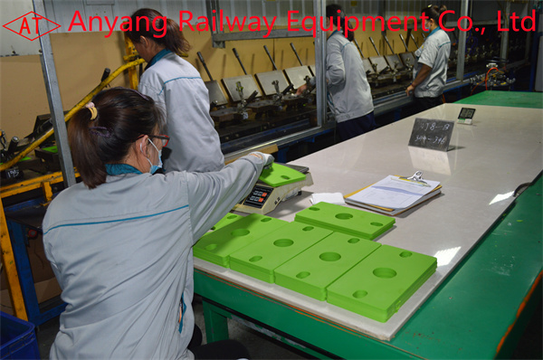 China High-Speed Railway Resilient Pads for Rail Fastener System Supplier