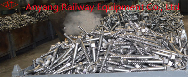 Track Spikes, Screw Spikes, Threaded Spikes for Railroad Fastening System