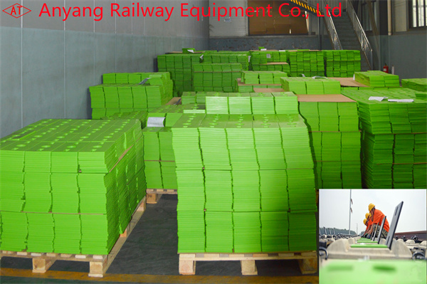 China Railway Rail Resilient Baseplates for Track Fastening System Manufacturer