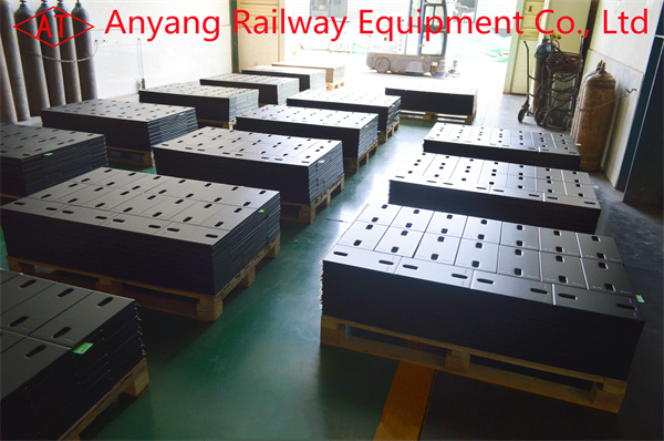 Flat Steel Baseplates for High-Speed Railway Fastening System