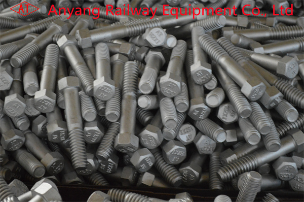 Rail Bolts for Railroad Fastening System, Hot-Dip Galvanized