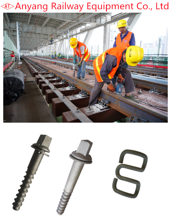 Rail Spikes, Rail Clips, Rail Fasteners for Composite Sleeper