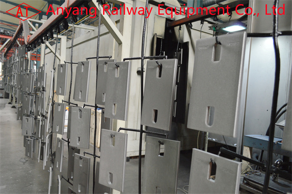 Railway Rolling Rail Tie Plates – Flat Baseplates