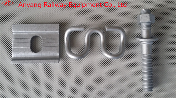 Railway Screw Spike, Rail Clip, Guide Plates for Rail Fastening System