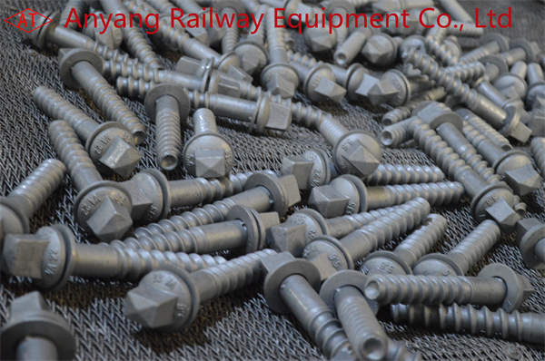 Ss35 Thread Spikes with Uls7 Washer for Railroad Sleepers