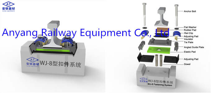 China WJ-8 Railway Rail Fastening System Factory